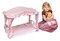 Badger Basket Canopy Doll Bed with Bedding - White/Pink
